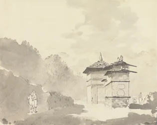 Vicino a Kepta [Chapcha] in Bhutan