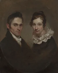Il reverendo Hiram Bingham e Sybil Moseley Bingham (1789-1869; 1792-1848)
