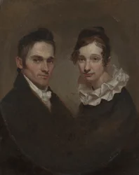 Reverendo Hiram Bingham e Sybil Moseley Bingham (1789)