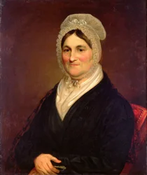 Il cappello di pizzo (olio su tavola)