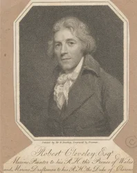 Robert Cleveley, Esqr., pittore di marine di Sua Altezza Reale il Principe di Galles e disegnatore di marine di Sua Altezza Reale il Duca di Clarence