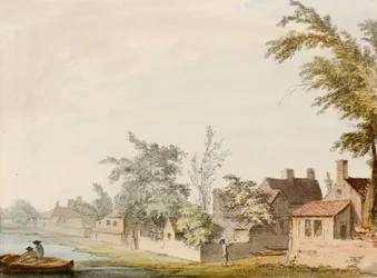 Un Villaggio vicino a un Lago