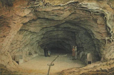 La grotta di Madre Ludlum, vicino a Farnham, Surrey
