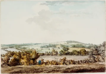 La vecchia casa alla Grange e Barber Wood, 1787