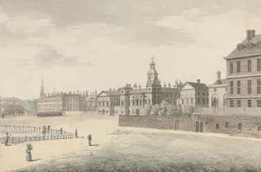 La parata della Guardia a Cavallo, Whitehall