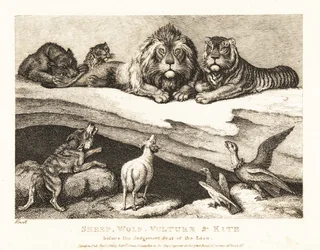 Un processo tra animali, con leone e tigre come giudici
