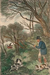 Caccia alla beccaccia, 1819