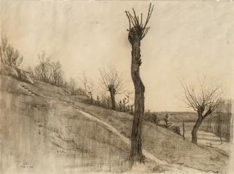Paesaggio in tardo inverno, 1884