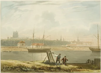 Vista sul Porto Galleggiante, c.1825