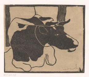 Mucca sdraiata
