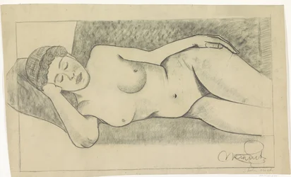 Nudo femminile reclinato