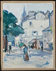 Scena di strada, Parigi