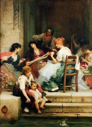 Vita veneziana, 1884