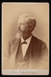Ritratto di Aaron Augustus Sargent