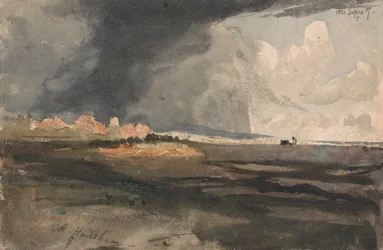 A Hailsham, Sussex: una tempesta in arrivo