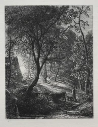 Il cottage del pastore, 1850