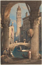 San Giorgio dei Greci, visto da un