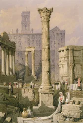 Veduta del Foro, Roma