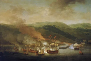 Guerra di successione austriaca (1740-1748): il bombardamento di Bastia (Francia), 6 novembre