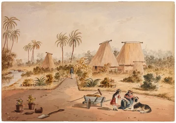 La Fattoria, Baia di Savu, Fiji, 1870