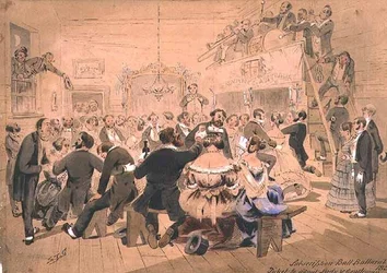 Il primo ballo di sottoscrizione, Ballarat, Victoria