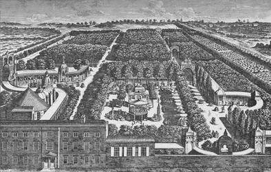 Prospetto generale dei Giardini di Vauxhall, c1756