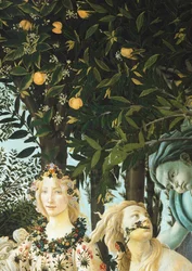 Flora, Zefiro e Clori, dettaglio da L