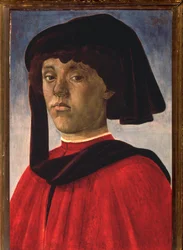 Ritratto di giovane uomo con un berretto