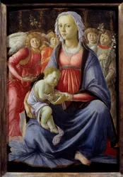 Vergine con Bambino circondata da cinque angeli