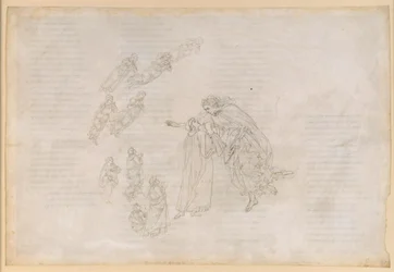 La Divina Commedia, Paradiso IV. Prima sfera planetaria (cielo lunare): Beatrice spiega a Dante dove si trovano effettivamente i beati