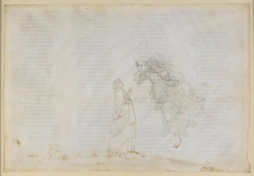 La Divina Commedia, Paradiso V. Prima sfera planitaria (cielo lunare): Beatrice illustra a Dante i principi del dispenso ecclesiastico; ascesa verso la sfera di Marte