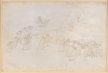 La Divina Commedia, Purgatorio III. Antipurgatorio (Anello delle Isole): penitenza dei defunti scomunicati; colloquio con Manfred von Hohenstaufen