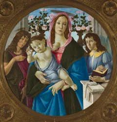 Madonna con il Bambino, San Giovanni Battista e un angelo
