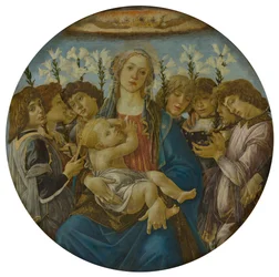 Maria con il Bambino e gli angeli che cantano (Tondo di Raczyński)