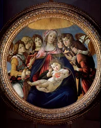 Vergine con Bambino e Sei Angeli detta Madonna della Melagrana o Melograno