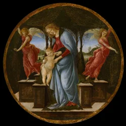 Vergine con Bambino e due angeli