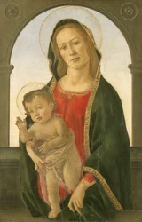 Vergine e Bambino con un Melograno, ca. 1488