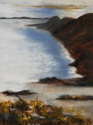 Down by the Coast, 2019 (acrilico su tela)
