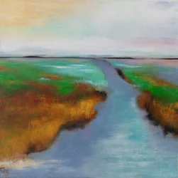 Soul River, 2019 (acrilico su tela)