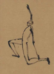 Schizzo dinamico di figura