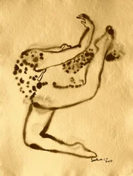 Figura astratta maculata