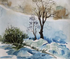La serenità del fiume d