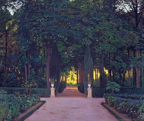 Giardini di Aranjuez, di Rusinol, Santiago (1861-1931)