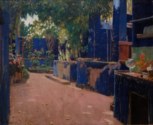 Cortile blu. Arenys de Munt