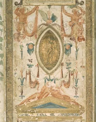 Pilastro con decorazione grottesca