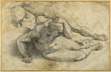 Studio di tre soldati per la 