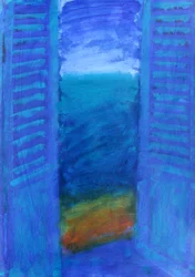 Persiane blu