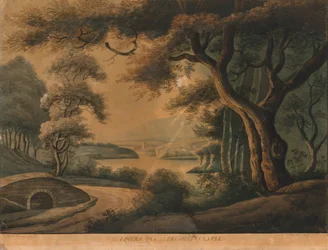 La Quercia degli Amanti vicino al Castello di Delville, fine XVIII secolo