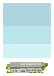 Biblioteca di Stamford Hill, 2014 (stampa giclée grafica)