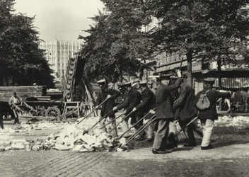Berlino: Spazzini di Strada al Wittenberg-Platz